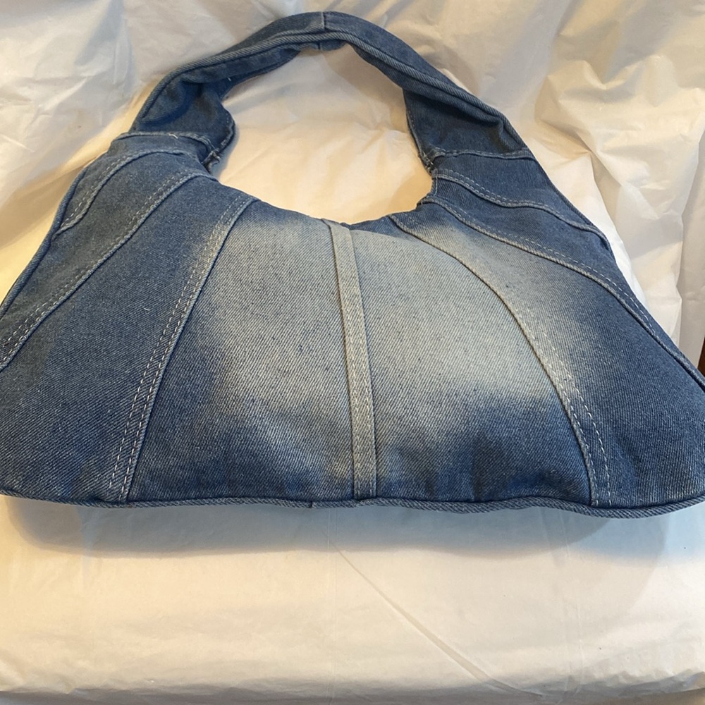 Hobo denim handbag